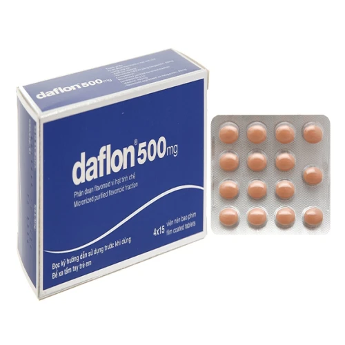 Thuốc Daflon 500mg - Les Laboratoires Servier