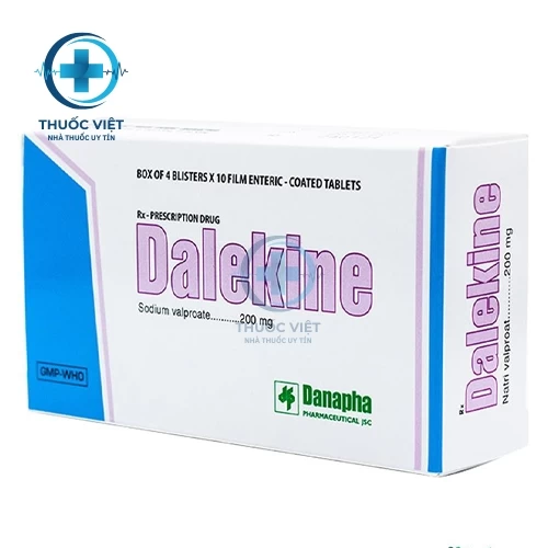 Thuốc Dalekine 200 mg - Danapha