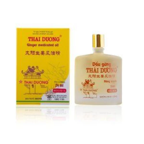 Thuốc Dầu gió gừng Thái dương