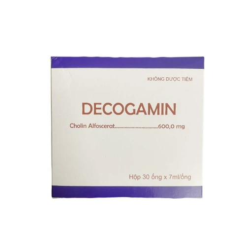 Thuốc Decogamin 600 mg/7 ml