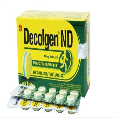 Thuốc DECOLGEN ND Viên nén