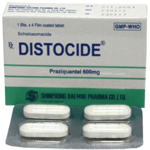 Thuốc Distocide 600 mg - Shinpoong Daewoo