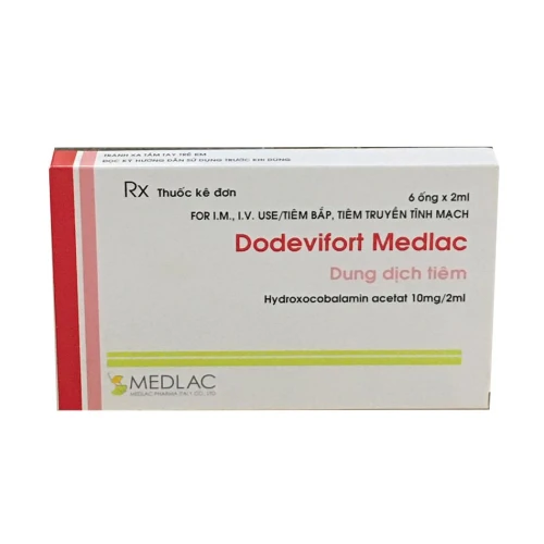 Thuốc Dodevifort 10mg/2ml - Medlac Pharma Italy