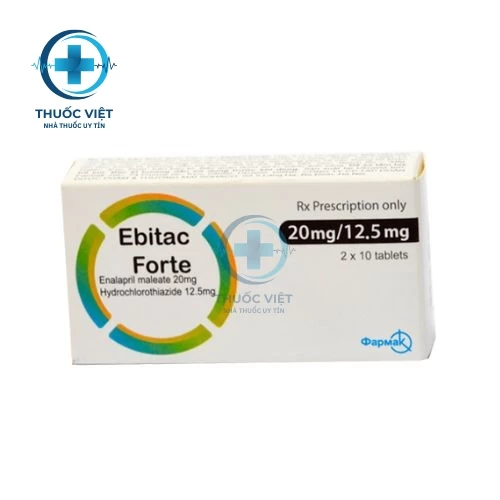 Thuốc Ebitac Forte - Farmak JSC