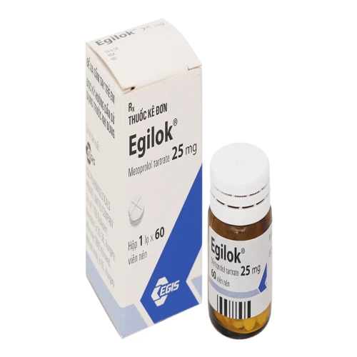 Thuốc Egilok 25mg - Egis Pharmaceuticals Public Ltd., Co