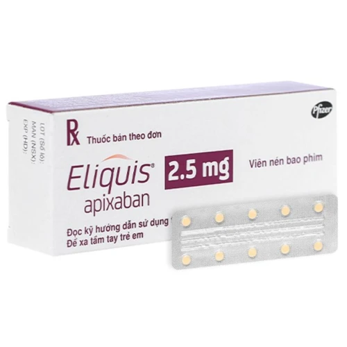 Thuốc Eliquis 5mg - Bristol Myers Squibb