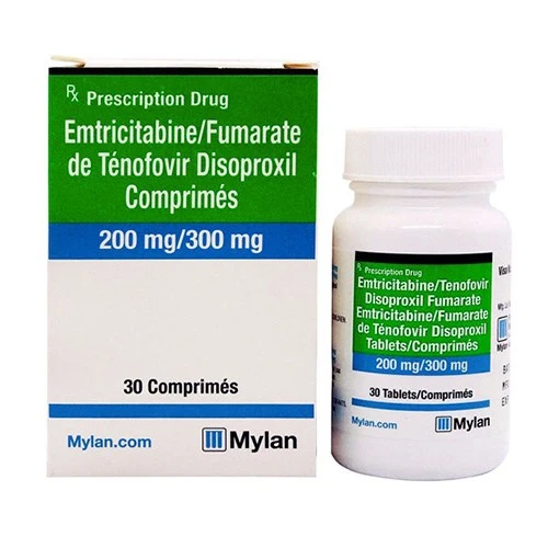 Thuốc Emtricitabine & Tenofovir disoproxil fumarate Tablets 200mg/300mg