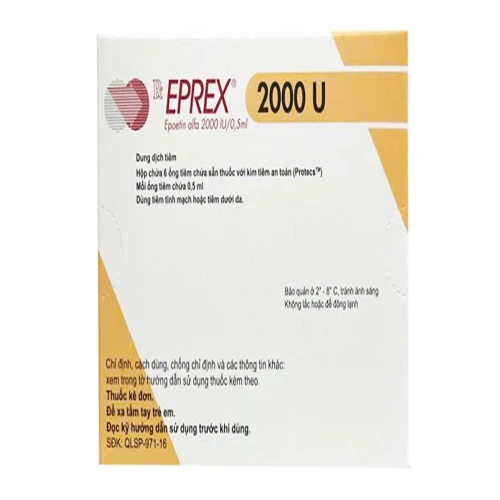 Thuốc Eprex 2000 - Vetter Pharma - Fertigung GmbH & Co. KG