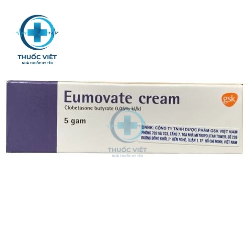 Thuốc Eumovate cream - Glaxo Operations UK Limited