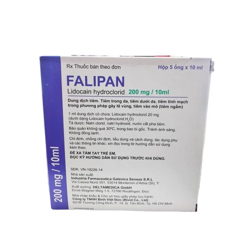 Thuốc Falipan 20mg/ml - Eczacibasi Monrol Nukleer Urunler Sanayi Ve Ticaret A.S