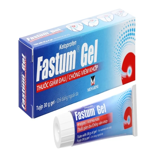 Thuốc Fastum Gel 2,5g/100g gel