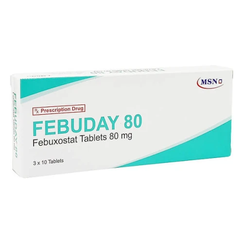 Thuốc Febuday 80 - MSN Laboratories Private Limited