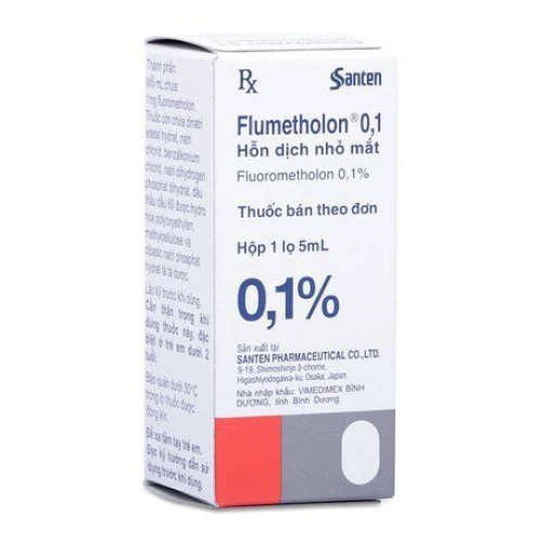 Thuốc Flumetholon 0,1 - Santen Pharmaceutical Co., Ltd