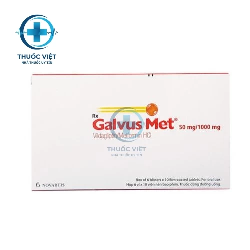 Thuốc Galvus Met 50mg/1000mg