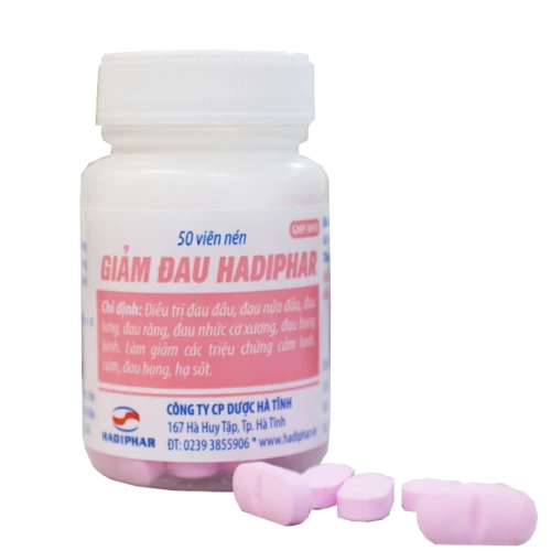 Thuốc Giảm đau Hadiphar (6 hộp)