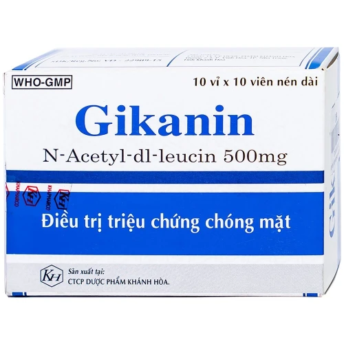 Thuốc Gikanin 500 mg - Khapharco