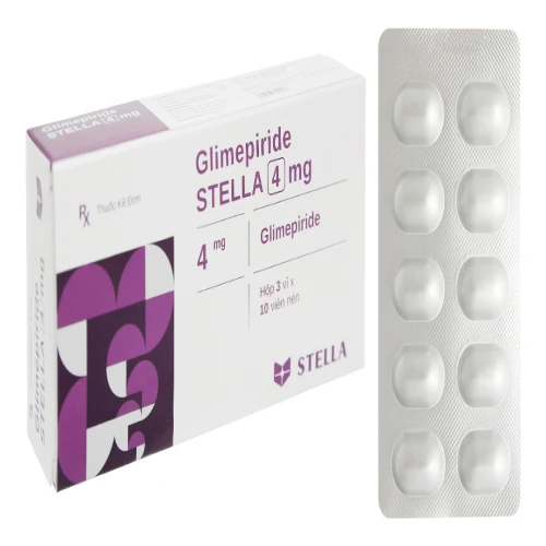 Thuốc Glimepiride Stella 4 mg