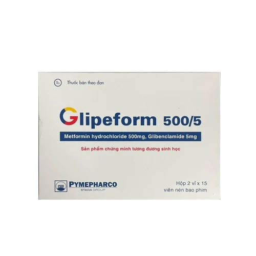 Thuốc Glipeform 500/5 - Eczacibasi Monrol Nukleer Urunler Sanayi Ve Ticaret A.S