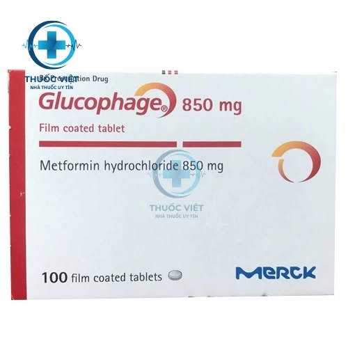 Thuốc Glucophage 850mg - Merck Sante s.a.s