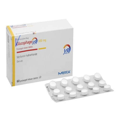 Thuốc Glucophage XR 500mg - Merck Sante s.a.s