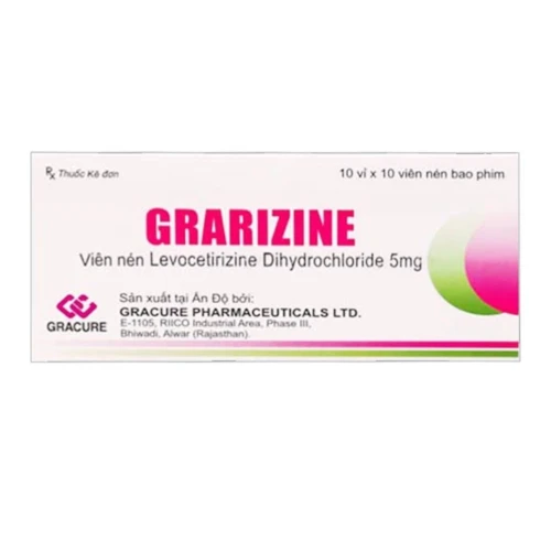 Thuốc Grarizine 5mg - Gracure Pharmaceuticals Ltd