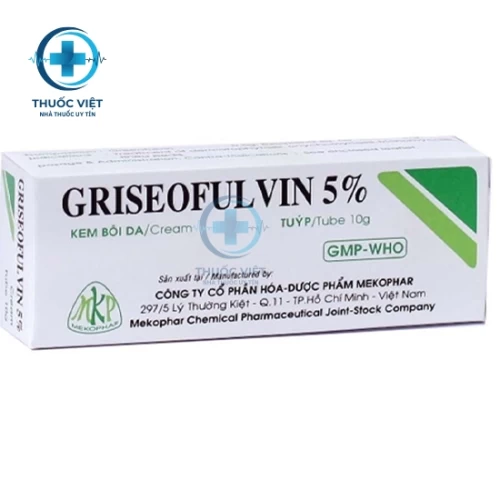 Thuốc GRISEOFULVIN 5% - Mekophar