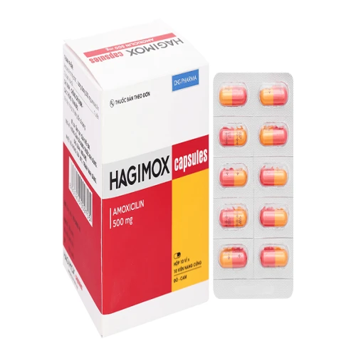 Thuốc Hagimox capsules 500mg