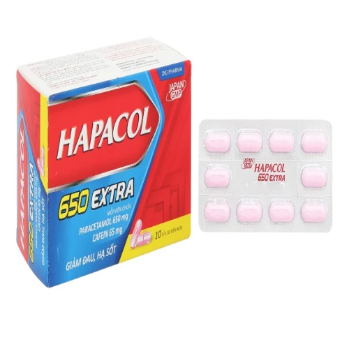 Thuốc Hapacol 650 Extra - DHGPharm