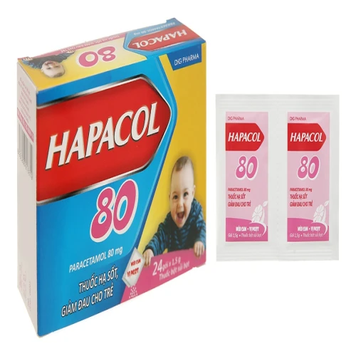 Thuốc Hapacol 80 - DHGPharm