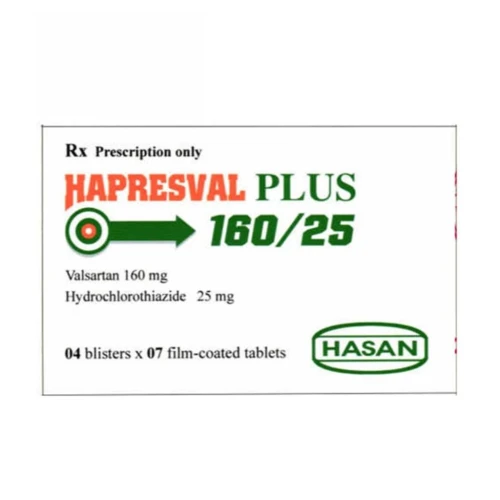 Thuốc Hapresval plus 160/25