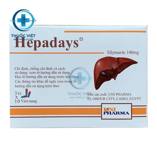 Thuốc Hepadays 140mg - Uni Pharma