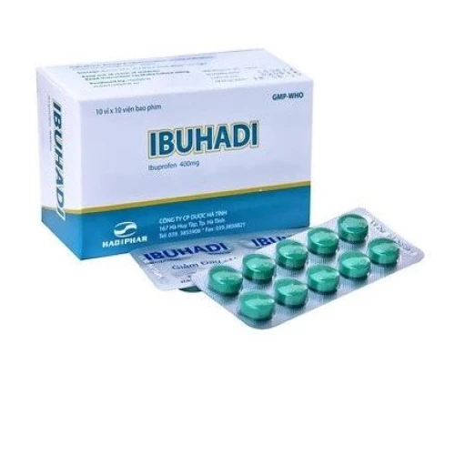 Thuốc Ibuhadi 400 - Hadiphar