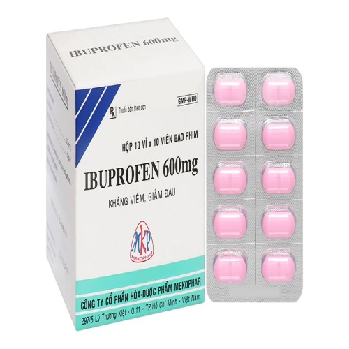 Thuốc Ibuprofen 600mg - Mekophar