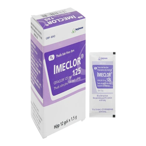 Thuốc Imeclor 125 - Imexpharm