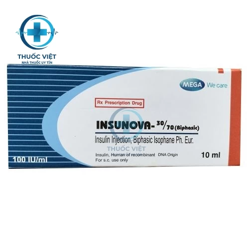 Thuốc INSUNOVA 30/70 (Biphasic)