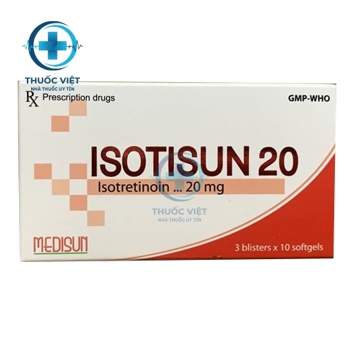 Thuốc Isotisun 20 - ME DI SUN