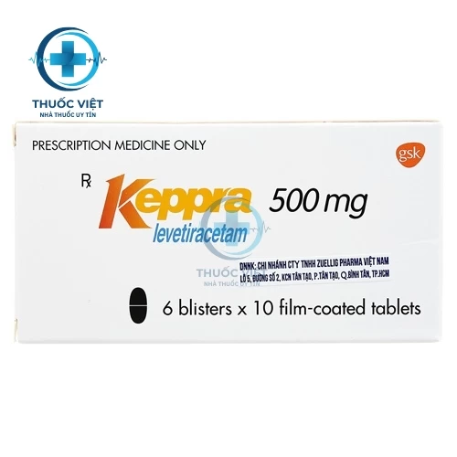 Thuốc Keppra 500mg - UCB S.A