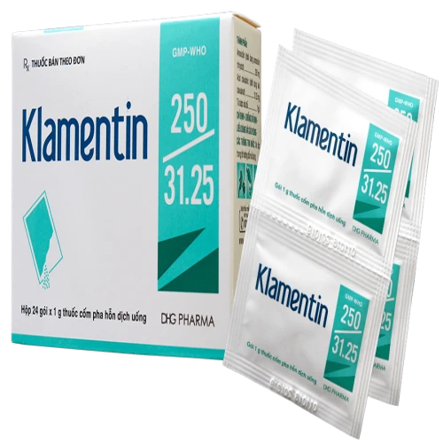 Thuốc Klamentin 250/31.25 - DHGPharm