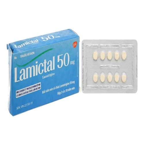 Thuốc Lamictal 50mg - GlaxoSmithKline Pte Ltd (GSK)