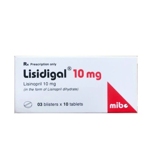 Thuốc Lisidigal 10 mg - Ha san - Dermapharm