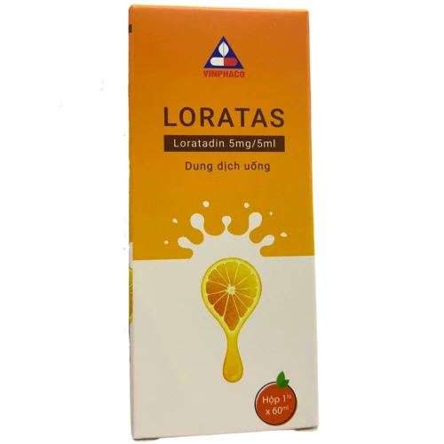 Thuốc Loratas 5mg/5ml - Vinphaco