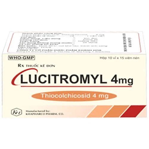 Thuốc Lucitromyl 4mg - Khapharco