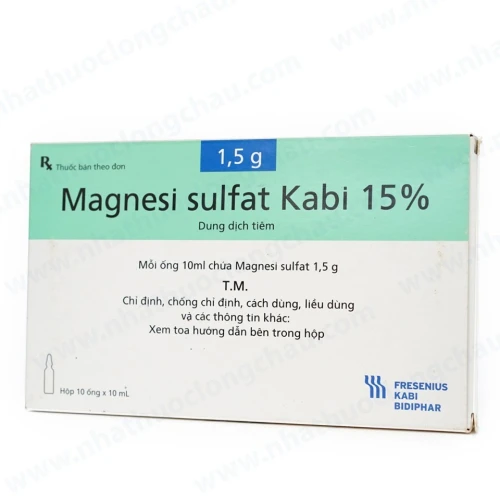 Thuốc Magnesi sulfat Kabi 15%