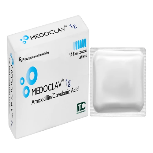 Thuốc Medoclav 1g - Medochemie Ltd