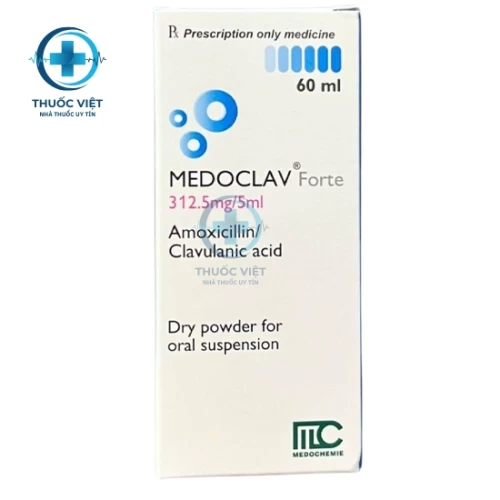 Thuốc Medoclav Forte - Medochemie Ltd