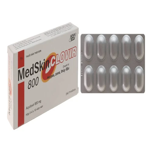 Thuốc Medskin Acyclovir 800