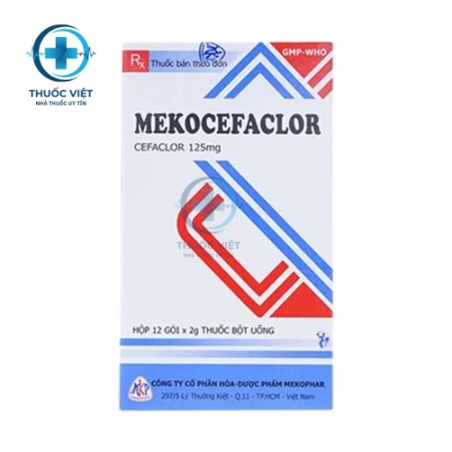 Thuốc Mekocefaclor 125mg - Mekophar