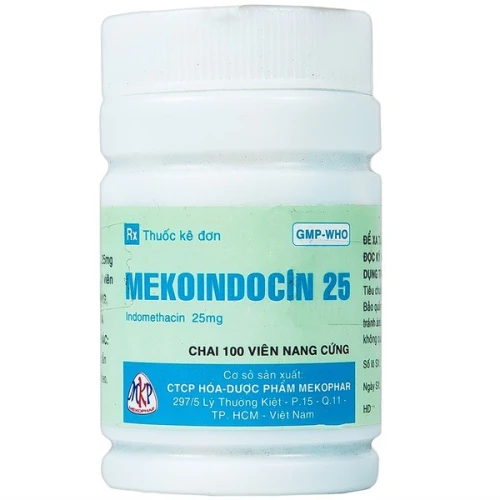 Thuốc Mekoindocin 25 - Mekophar