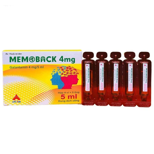 Thuốc Memoback 4mg - Panpharma