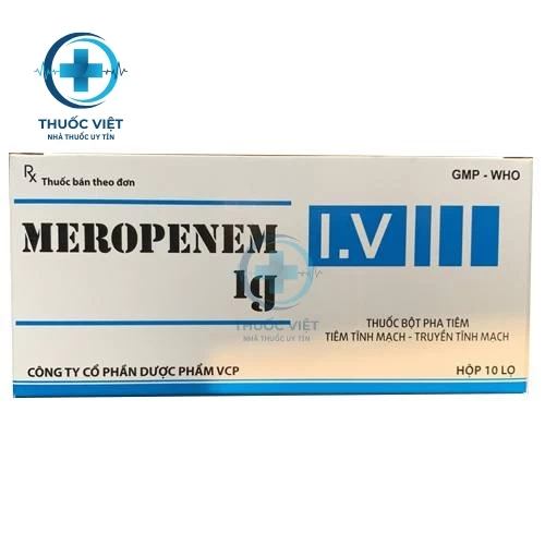 Thuốc Meropenem 1g - VCP